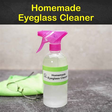 best homemade eyeglass cleaner